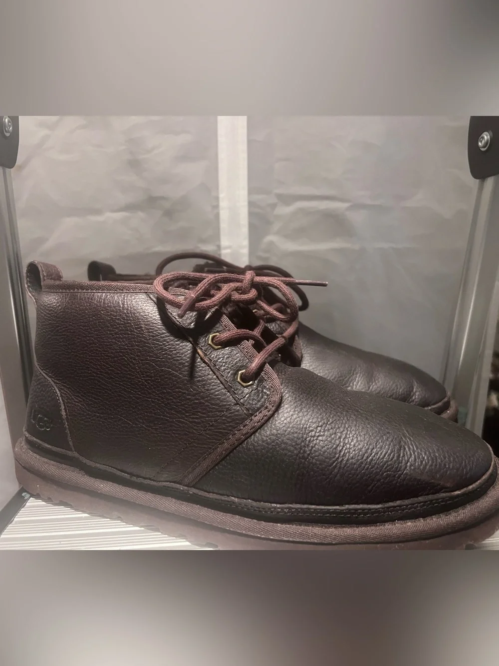 UGG Black For Men Logo Gift Box